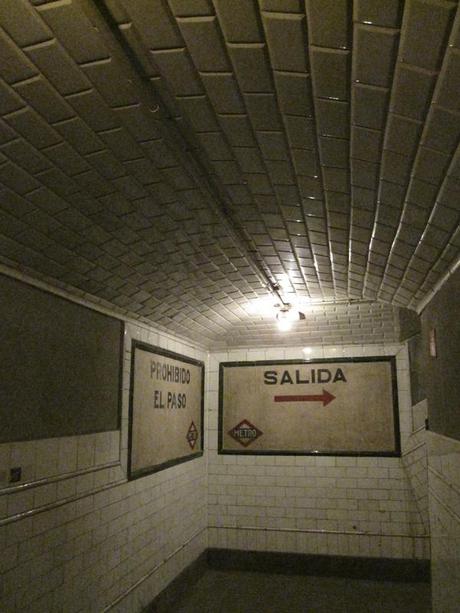 Anden 0 (Estación Chamberí) Anden 0 (Estación Chamberí)