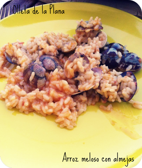 ARROZ MELOSO CON ALMEJAS ARROZ MELOSO CON ALMEJAS