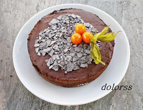 Tarta de chocolate y trufa Tarta de chocolate y trufa