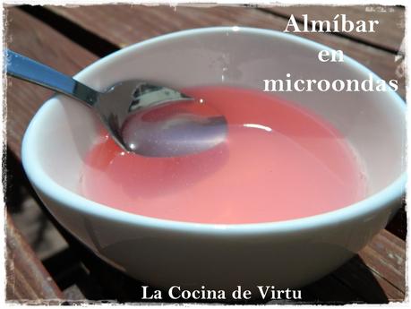 Almíbar en el Microondas Almíbar en el Microondas