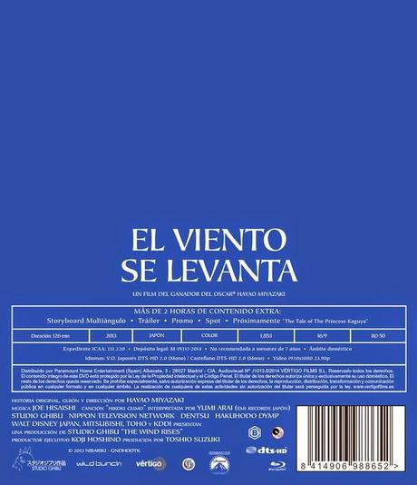 Desde hoy a la venta 'El viento se levanta' en Blu-ray y DVD Desde hoy a la venta 'El viento se levanta' en Blu-ray y DVD