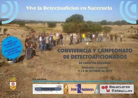 Convivencia y Campeonato de Detectoaficionados en Saceruela (Ciudad Real)
