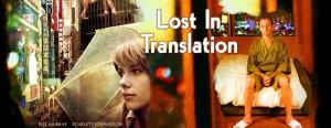 Lost in traslation Lost in traslation