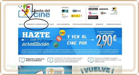 Vuelve LA FIESTA DEL CINE Vuelve LA FIESTA DEL CINE