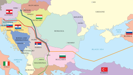 El gasoducto South Stream y el gas ruso