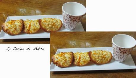 TEJAS DE NARANJAS Y ALMENDRAS TEJAS DE NARANJAS Y ALMENDRAS