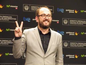 Borja Cobeaga, Premio Irizar al Cine Vasco por Negociador Foto; Manu Zapata