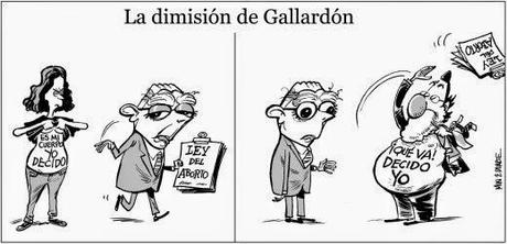 La derecha se descompone: Gallardón abandona y se va de la política;  Aguirre confiesa al juez que tuvo miedo; Pujol se encoleriza en el Parlament.