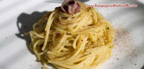 Spaghetti con cebolla y anchoas a la Veneta ~ recetas primeros  ~ IMG 9914m 620x300