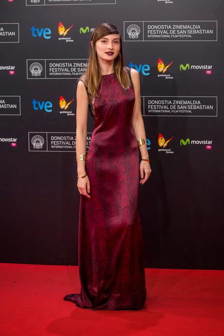 María Valverde luce un Ninna Ricci en el Festival de Cine de San Sebastián