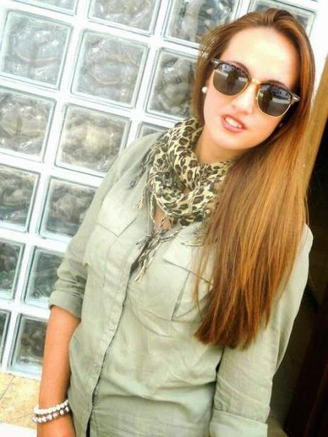 Verde militar + animal print.