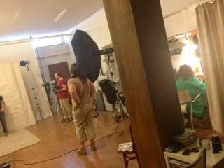 Shooting a new fashion lookbook Spring-Summer  2015