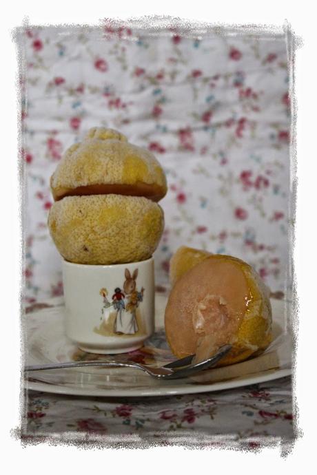 Crema de limón helada... para el reto de Tía Alia Crema de limón helada... para el reto de Tía Alia