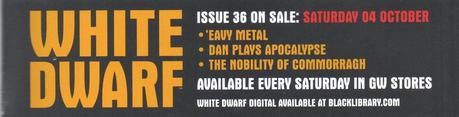 Adelanto de la White Dwarf Weekly número 36