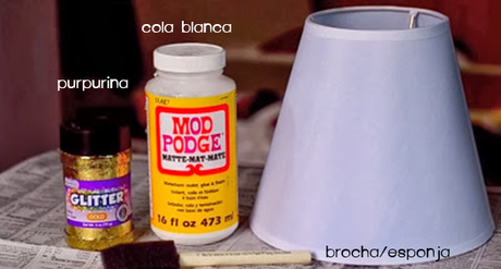 DIY glitter lamp - diy purpurina lampara DIY glitter lamp - diy purpurina lampara