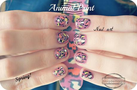 ♔ Nail Art - Animal Print toma 2 / manimonday ❀