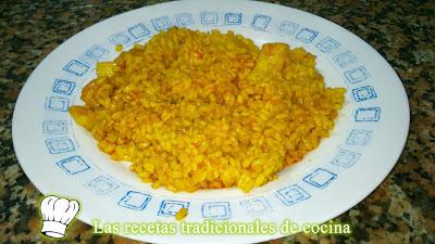 Recetas de arroces y paellas tradicionales Receta de Arroz del Senyoret o Arroz limpio