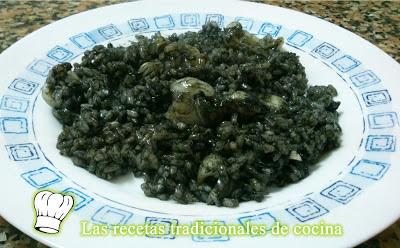 Recetas de arroces y paellas tradicionales Receta de Arroz Negro