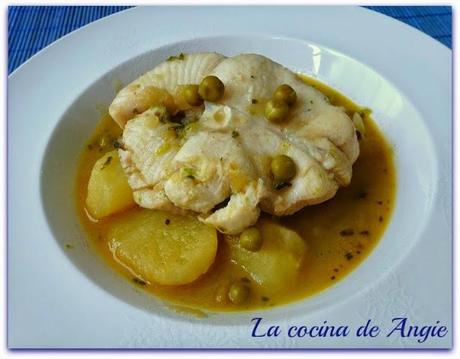 CAZÓN CON PATATAS CAZÓN CON PATATAS