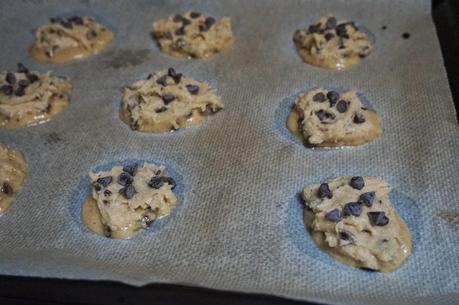 Cookies con gotas de chocolate Cookies con gotas de chocolate