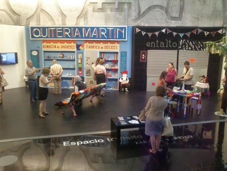 Centro historias. exposiciones: ciudad tejida