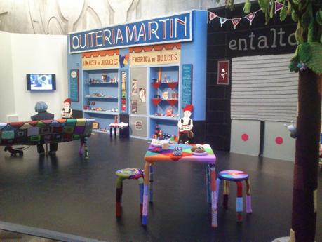 Centro historias. exposiciones: ciudad tejida