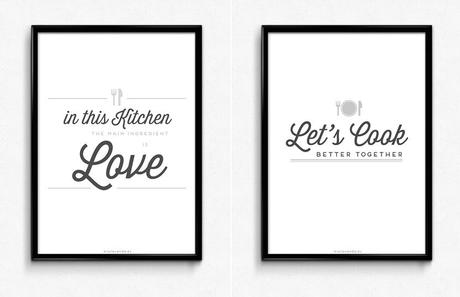 Freebies: Recetario y láminas para tu cocina Freebies: Recetario y láminas para tu cocina
