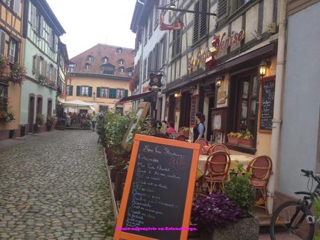 Restaurante en la Petite France.