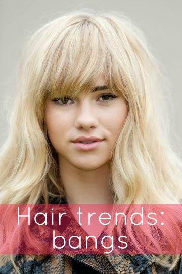 Hair trends: Bangs