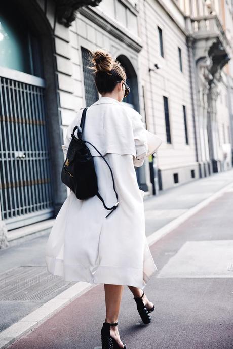 Long_Trench_Lingerie_Dress-Studded_Sandals-Reiss_Backpack-MFW-Milan_Fashion_Week-1