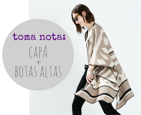 trend alert: capa más botas altas trend alert: capa más botas altas