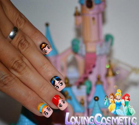 NAIL ART DISNEY PRINCESS NAIL ART DISNEY PRINCESS
