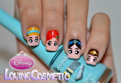 NAIL ART DISNEY PRINCESS NAIL ART DISNEY PRINCESS