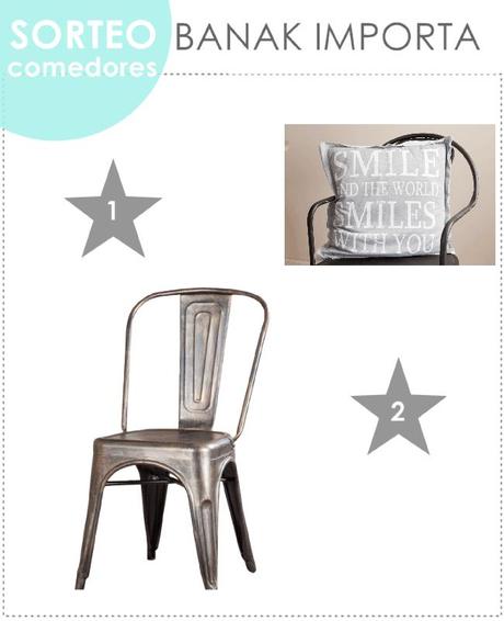 COMEDOR GRANDE Y PEQUEÑO por BANAK IMPORTA + SORTEO COMEDOR GRANDE Y PEQUEÑO por BANAK IMPORTA + SORTEO