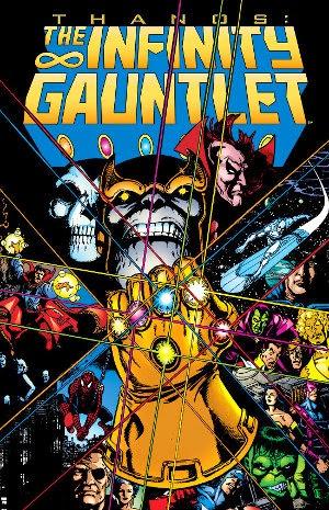 Guantelete del Infinito Thanos, gemas destino, guantelete infinito, guardianes galaxia, vengadores, el zorro con gafas