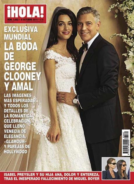 George Clooney y Amal Alamuddin boda vestidos de novios