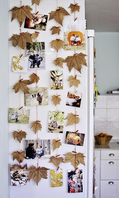 Miércoles de inspiración ♥ Decora con hojas secas Miércoles de inspiración ♥ Decora con hojas secas