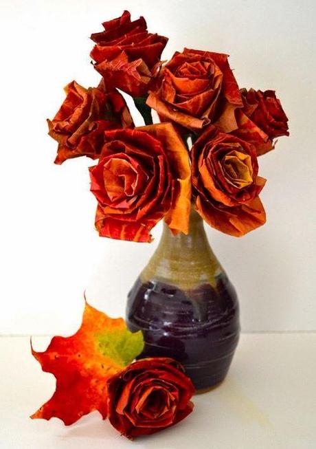 Miércoles de inspiración ♥ Decora con hojas secas Miércoles de inspiración ♥ Decora con hojas secas