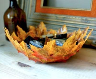Miércoles de inspiración ♥ Decora con hojas secas Miércoles de inspiración ♥ Decora con hojas secas