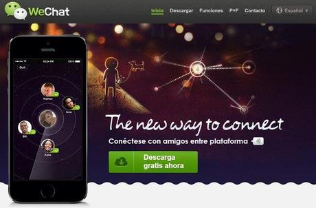 WeChat 6.0 para iOS ahora permite capturar y compartir vídeos cortos wechat-home