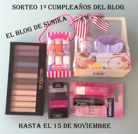 Sorteo 1º cumpleaños del blog