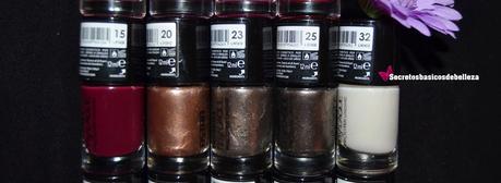 Esmaltes de uñas
