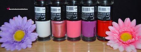 Esmaltes de uñas