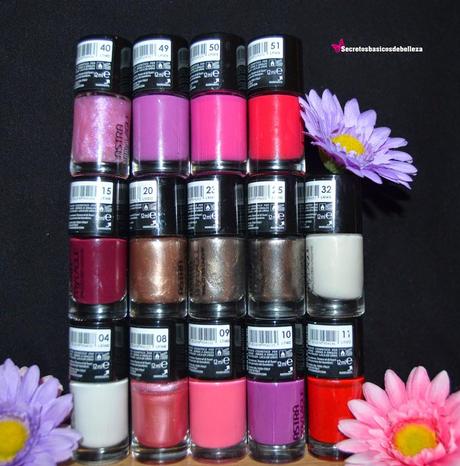 Esmaltes de uñas