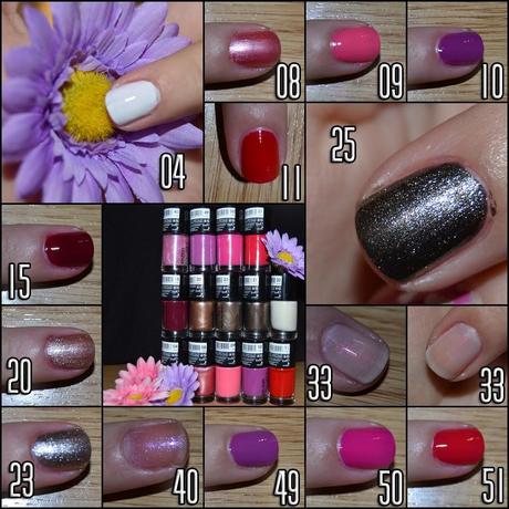 Esmaltes de uñas