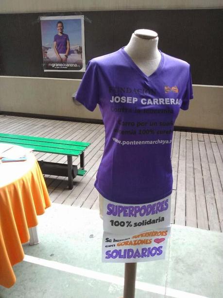 4º Stand solidario Ponteenmarchaya contra la leucemia
