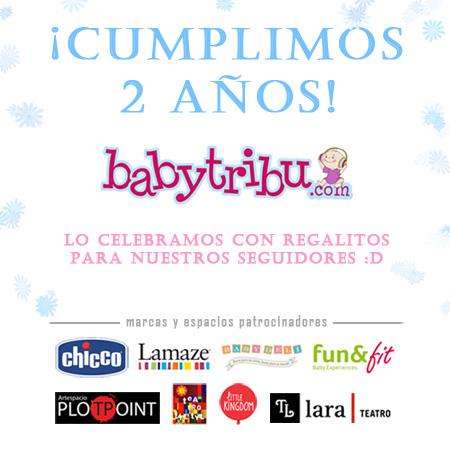 Daros las gracias a vosotros… feliz segundo aniversario Babytribu Daros las gracias a vosotros… feliz segundo aniversario Babytribu