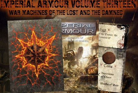 Imperial Armour Volume 13:War Machines of the Lost & the Damned a la vista Imperial Armour Volume 13:War Machines of the Lost & the Damned a la vista