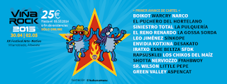 Primeros nombres del Viña Rock 2015: Boikot, Warcry, Siniestro Total, La Pulquería, SFDK, Iratxo, Shotta, Fyahbwoy... Primeros nombres del Viña Rock 2015: Boikot, Warcry, Siniestro Total, La Pulquería, SFDK, Iratxo, Shotta, Fyahbwoy...
