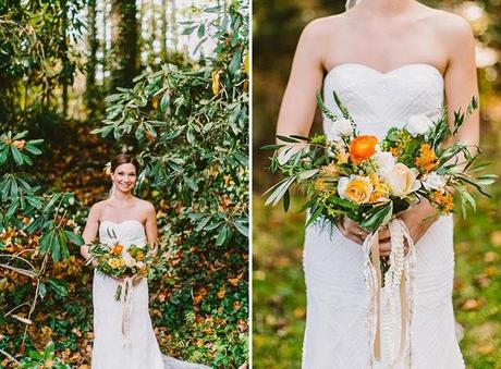 Una boda real de inspiración otoñal: Tim y Amanda Una boda real de inspiración otoñal: Tim y Amanda